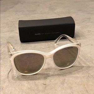 Marc By Marc Jacobs White Sunglasses